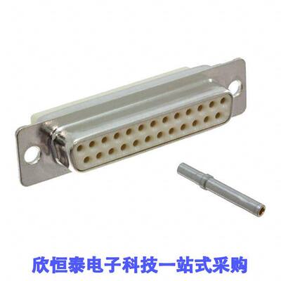 DBMA25SA197连接器 《 CONN D-SUB RCPT 25POS PNL MNT    》