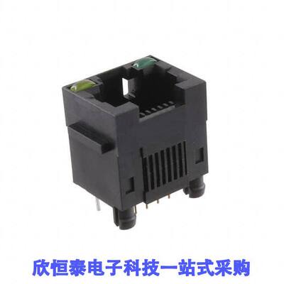 MTJ-88DX1-LG连接器 《 RJ45 MODULAR JA【, DIP, TOP ENTR    》