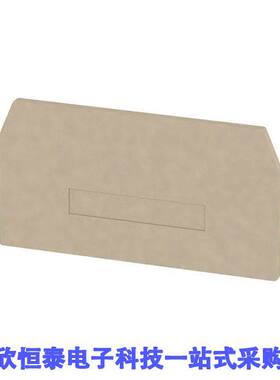 1748660000连接器 《 CONN TERM BLK END PLATE RAIL BG    》