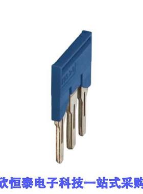 3032570连接器 《 JUMPER TERM BLK 3POS FLAT PIN    》