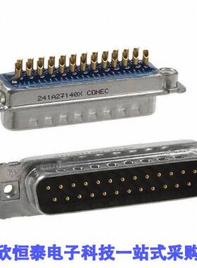 241A27140X连接器 《 CONN D-SUB PLUG 25P SLDR CUP    》
