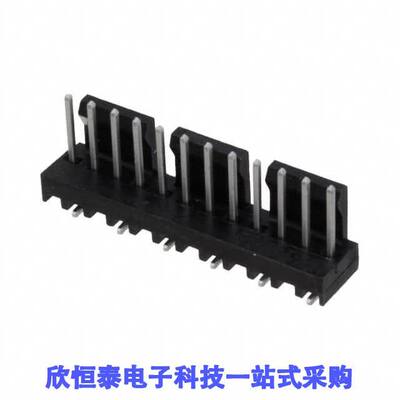 4-647166-2连接器 《 CONN HEADER SMD 12POS 2.54MM    》