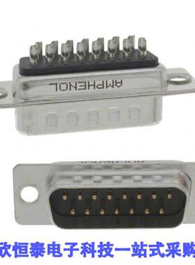 G17S1510110EU连接器 《 CONN D-SUB PLUG 15P SLDR CUP    》