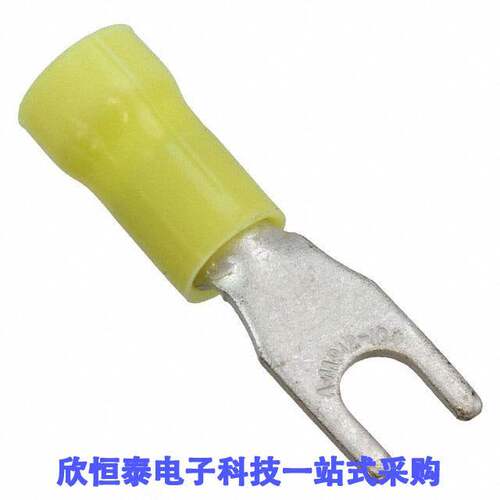 165015连接器 《 CONN SPADE TERM 10-12AWG #8 YEL    》