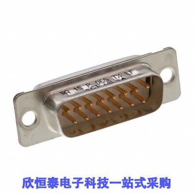 DA15P065TXLF连接器 《 CONN D-SUB PLUG 15P SLDR CUP    》