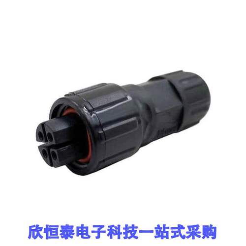 22004211-01连接器 《 STANDARD SERIES 4PIN MALE PLUG W    》