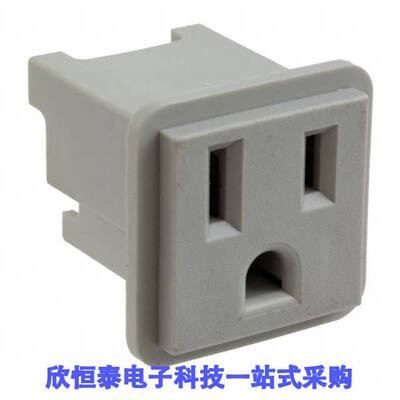 213598-1连接器 《 PWR ENT RCPT NEMA5-15 PNL SLDR    》