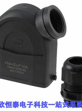 19461100546连接器 《 HAN-ECO 10A-HSE-M25 W. CABLE GL.    》