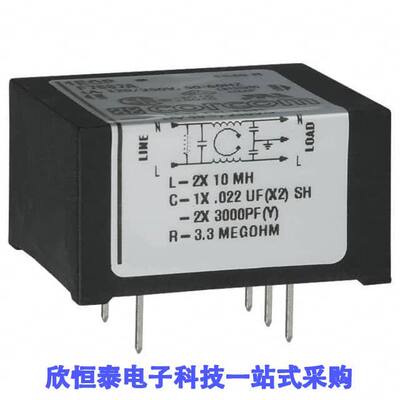 6609064-1滤波器 《 LINE FILTER 250VAC 1A TH    》