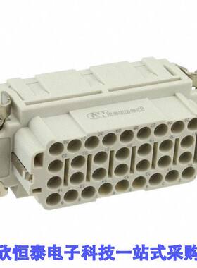 0936010318连接器 《 32P + PE FEMALE INSERT 16A 500V/    》