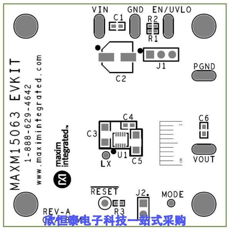 MAXM15063EVKIT# MAXM15064EVKIT# MAXM15064AMB+