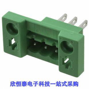 TERM GREEN BLK 3POS HEADER 0707112连接器