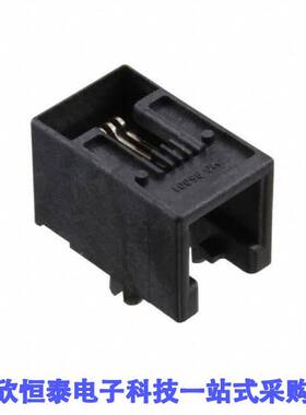 0955012441连接器 《 CONN MOD JA【 4P4C R/A UNSHLD    》