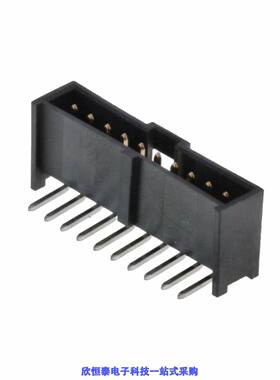 0901362210连接器 《 CONN HEADER R/A 10POS 2.54MM    》