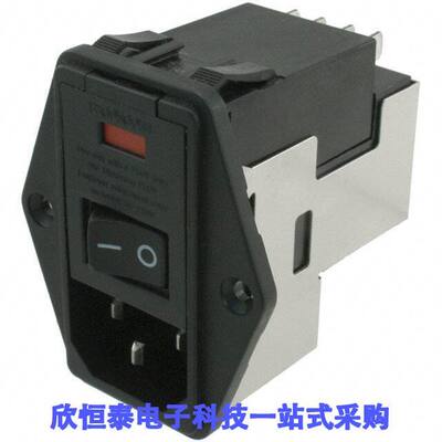 7-6609929-3连接器 《 PWR ENT MOD RCPT IEC320-C14 PNL    》