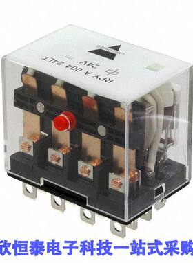 RPYA00424LT继电器 《 RLY 4PDT 10A 24VDC LED TEST    》