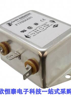 F1700AA20滤波器 《 LINE FILTER 250VAC 20A CHASS MNT    》