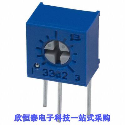 3362X-1-200LF电位计 《 TRIMMER 20 OHM 0.5W PC PIN SIDE    》