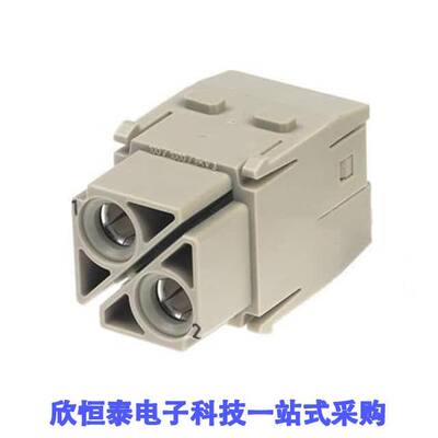 09140022755连接器 《 MODULE FEMALE HAN 100A SCREW    》