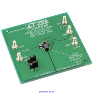DC560A开发板 《 BOARD EVAL FOR LTC3403EDD    》