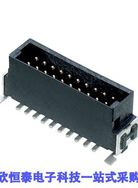 M55-7002042R连接器 《 CONN HEADER SMD 20POS 1.27MM    》