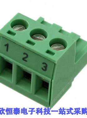 1762208连接器 《 TERM BLO【 PLUG 3POS STR 5.08MM    》