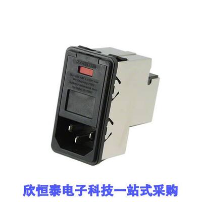 7-6609107-6连接器 《 PWR ENT MOD RCPT IEC320-C14 PNL    》