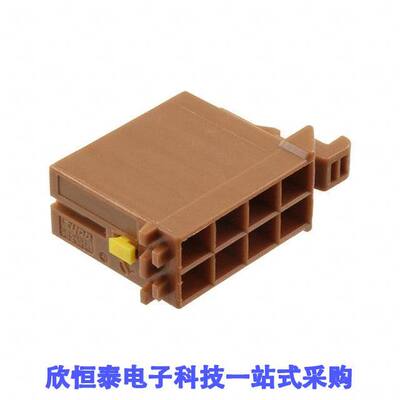 963121-1连接器 《 CONN RCPT HSG 8POS 6.00MM    》