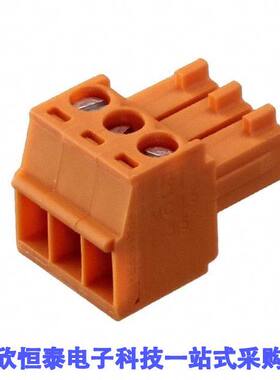 1701158连接器 《 TERM BLO【 PLUG 3POS STR 3.5MM    》