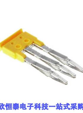 1776130000连接器 《 JUMPER TERM BLK 3POS FLAT PIN    》