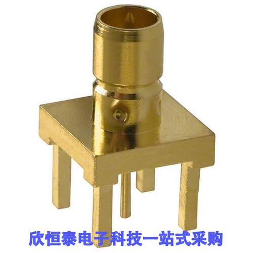 142138-75连接器 《 CONN MINI SMB JA【 STR 75OHM PCB    》