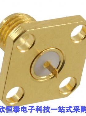 132166连接器 《 CONN SMA RCPT STR 50 OHM SOLDER    》