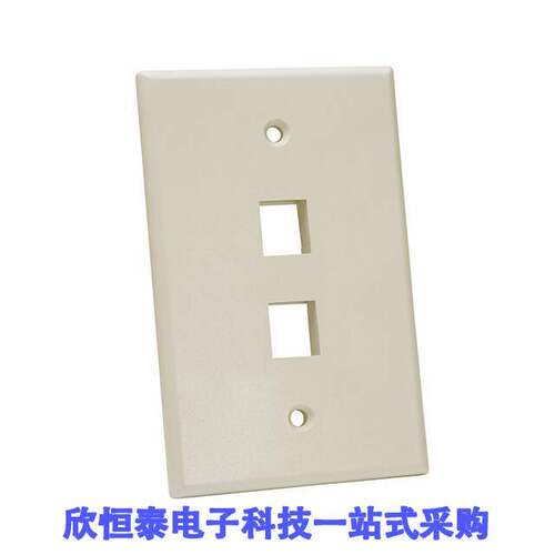 NFP-5029连接器 《 OVERSIZED KEYSTONE WALL PLATE SI    》