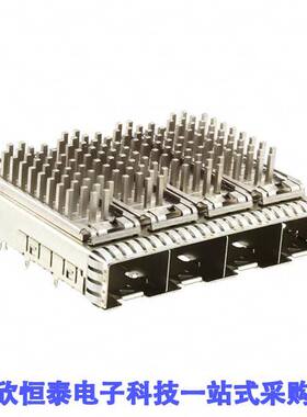 2149730-1连接器 《 CONN SFP+ CAGE 1X4 W/HSINK R/A    》