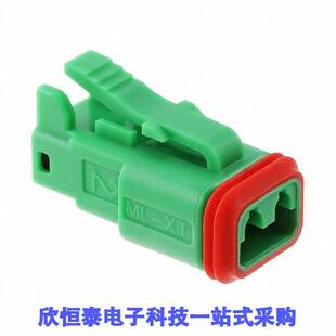 CONN GREEN PLUG 2POS HSG 0934451203连接器
