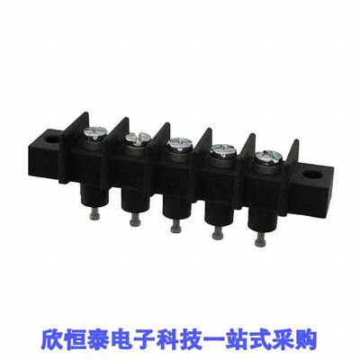 GFTX-5连接器 《 CONN BARRIER STRIP 5CIRC 0.438