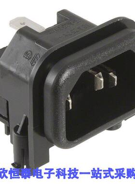 GSP2.9213.13连接器 《 PWR ENT RCPT IEC320-C14 PANEL QC    》
