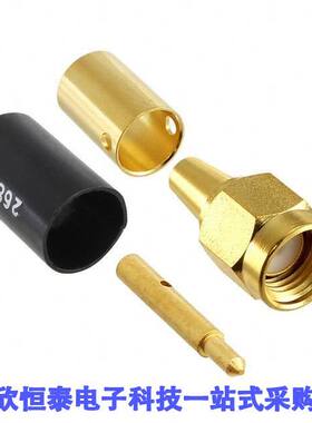 1051638-1连接器 《 CONN SMA PLUG STR 50 OHM SOLDER    》