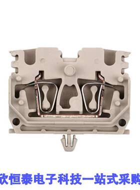 1712820000连接器 《 TERM BLK MIDDLE 2POS 5.1MM BEIGE    》