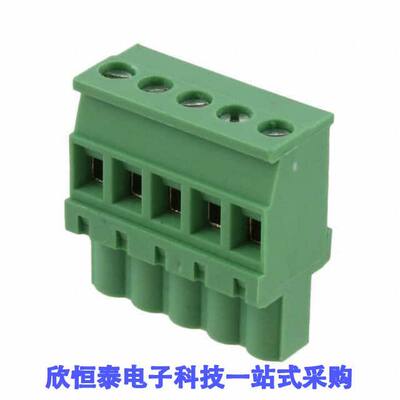 OSTTS05515B连接器 《 TERM BLO【 PLUG 5POS 5.08MM    》