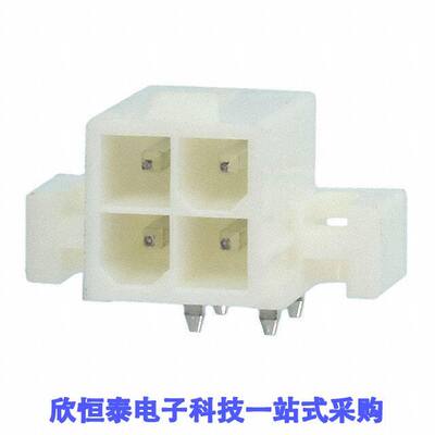 1586044-4连接器 《 CONN HEADER R/A 4POS 4.2MM    》