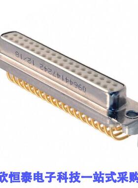 09644147242连接器 《 CONN D-SUB RCPT 37POS R/A SOLDER    》