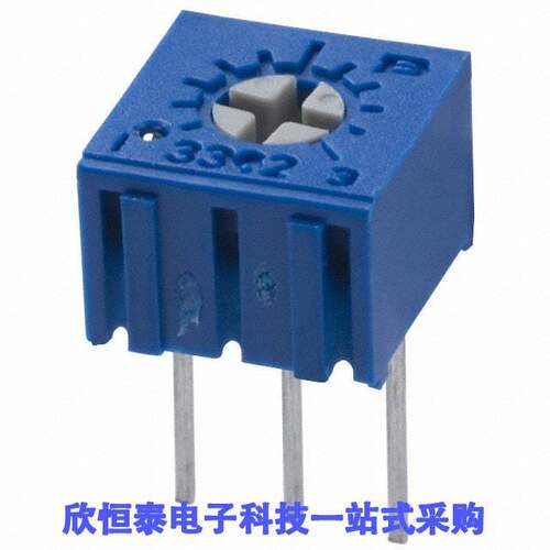 3362U-1-203LF电位计 《 TRIMMER 20K OHM 0.5W PC PIN TOP    》