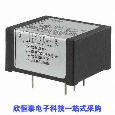 6609064-4滤波器 《 LINE FILTER 250VAC 10A TH    》