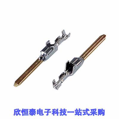175284-3连接器 《 CONN TAB 24-28AWG CRIMP GOLD    》
