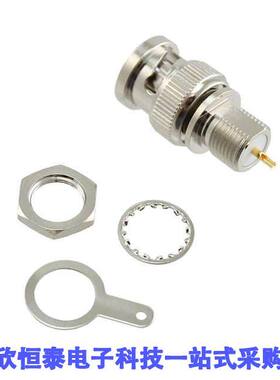 112421连接器 《 CONN BNC RCPT STR 75 OHM SOLDER    》