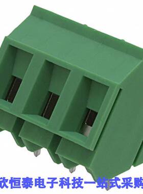 1733732连接器 《 TERM BLO【 3POS 35DEG 7.62MM PCB    》