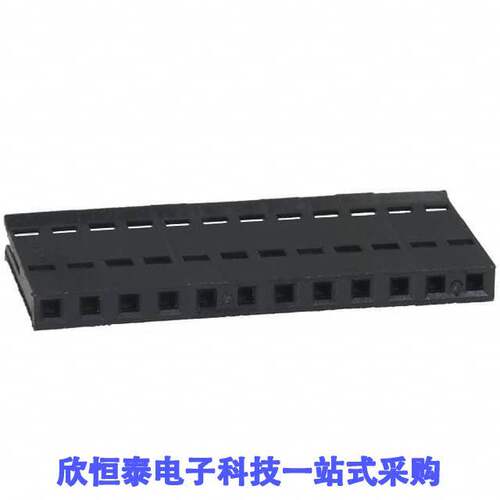 1-487378-1连接器 《 CONN FFC RCPT HSG 12POS 2.54MM    》