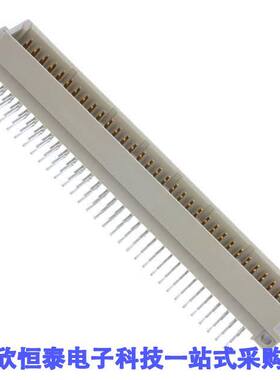 9-1393644-1连接器 《 CONN DIN PLUG 96POS PCB RA GOLD    》