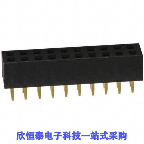 NPPN102AFCN-RC连接器 《 CONN HDR 20POS 0.079 GOLD PCB    》